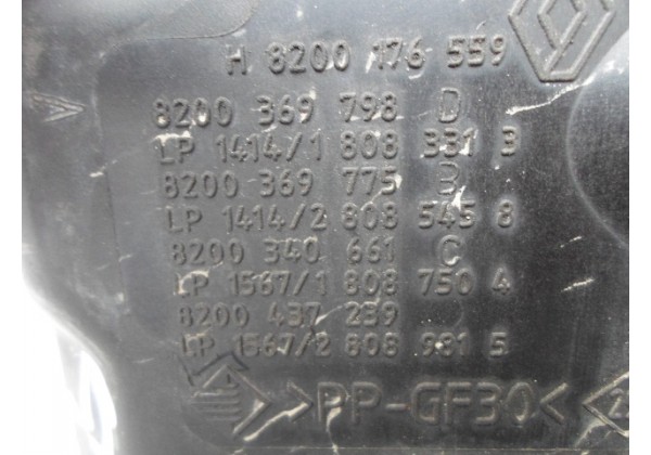 корпус повітряного фільтру Renault Scenic II, Megane II 1.5 dci, 8200176559, 8200378882, 8200378884